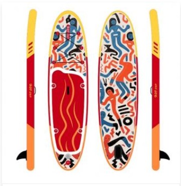 sup supplier paddle board designer inflatable board customer printed 