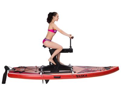 Wholesale water-bike pedalbpoards water bikes with paddle board water-bike for lake pedal bicycle paddle boards for 3 persons riding pedal boards